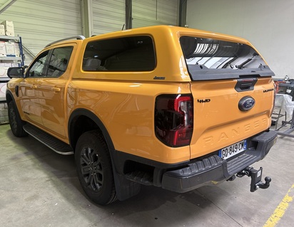 Hardtop Aeroklas - avec vitres papillons électriques pour Ranger Double Cabine 2023+ Pickup Attitude*