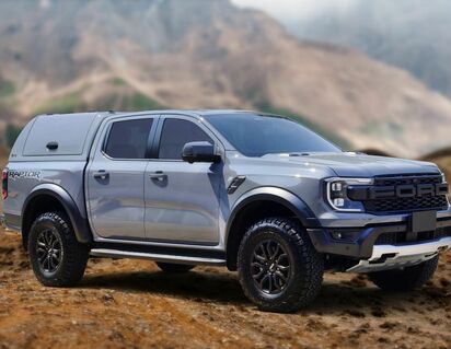 Pickup Attitude* Tettuccio rigido modello "FLEET RUNNER" -PER FORD RANGER DOPPIA CABINA -  IL MONTAGGIO NECESSITA LA FORNITURA DI J-BRACE