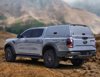 Pickup Attitude* Tettuccio rigido modello "FLEET RUNNER" -PER FORD RANGER DOPPIA CABINA -  IL MONTAGGIO NECESSITA LA FORNITURA DI J-BRACE