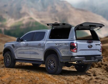 Pickup Attitude* Tettuccio rigido modello "FLEET RUNNER" -PER FORD RANGER DOPPIA CABINA -  IL MONTAGGIO NECESSITA LA FORNITURA DI J-BRACE