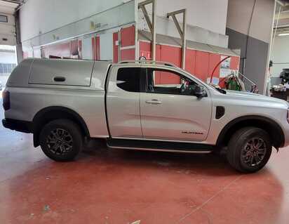 Pickup Attitude* Tettuccio rigido modello "FLEET RUNNER" -PER FORD RANGER SUPERCAB -  IL MONTAGGIO NECESSITA LA FORNITURA DI J-BRACE