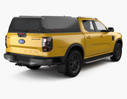 Hardtop Rhinoman - Modele Expedition pour Ranger Double Cabine 2023+ Pickup Attitude*