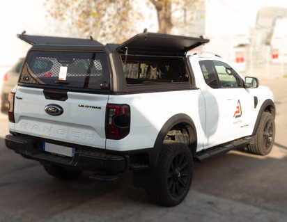 Hardtop Rhinoman - Modele Expedition pour Ranger Super Cabine 2023+ Pickup Attitude*
