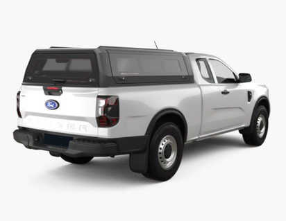 Hardtop Rhinoman - Modele Extrem pour Ranger Super Cabine 2023+ Pickup Attitude*