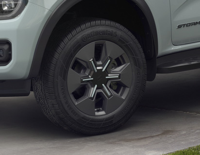 Kevytmetallivanteet 18" 6-puolainen Y-malli, värinä Asphalt Matt Black