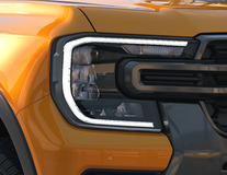 Headlamp Cover Kit matt black surround