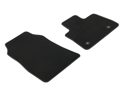 Carpet Floor Mats front, black
