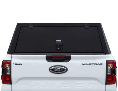 Pickup Attitude* Hard Top aluminium, with pop-up doors, Matt Black