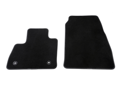 Teppichfussmatten, Standard vorne, schwarz