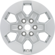 Jantă din aliaj 16"  , design cu 6 spițe, Sparkle Silver