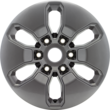Alloy Wheel 17" 6-spoke design, Dark Sparkle Silver