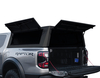 Pickup Attitude* Hard Top aluminium, with pop-up doors, Matt Black