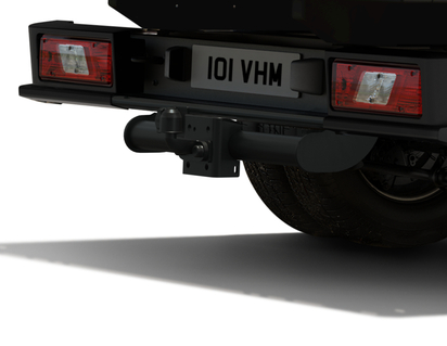 Anhängevorrichtung mit festem Kugelkopf mittlere Kugelkopfposition