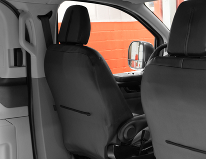 Housse de sièges premium, pour siège conducteur, similicuir noir