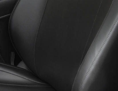 Istuinsuojus, premium, kuljettajan istuimelle, musta keinonahka