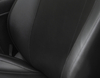 Istuinsuojus, premium, kuljettajan istuimelle, musta keinonahka