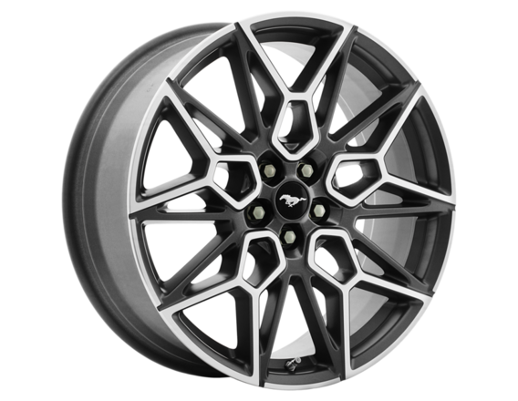 Jante de liga leve 20" 10 raios em X, cor Cinzento Carbonizado