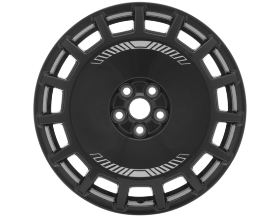 Jante de liga leve 19" 15 raios, cor Cinzento Carbonizado Escuro