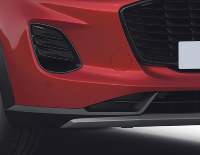 Xvision (SCC)* Sensori di parcheggio Anteriore, con 4 sensori in nero opaco