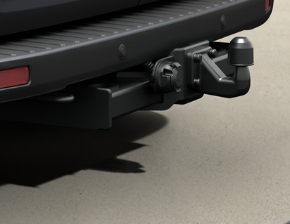 Gancio traino fisso posizione sfera alta, elevata resistenza