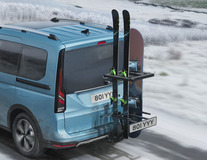 Mottez* Ski & Snowboard Carrier tow bar mounted