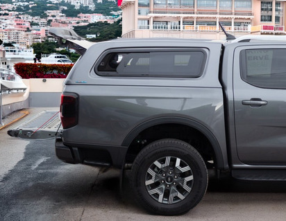 Hardtop Aeroklas - Vitres coulissantes pour Ranger Double Cabine 2023+ Pickup Attitude*