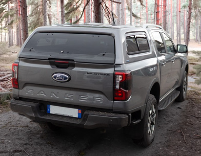 Hardtop Aeroklas - Vitres coulissantes pour Ranger Double Cabine 2023+ Pickup Attitude*