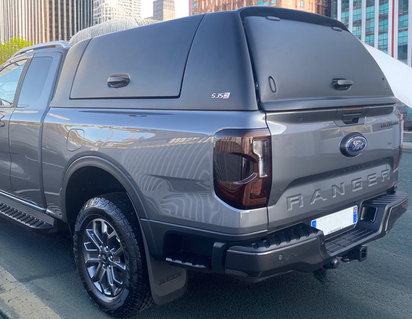 Pickup Attitude* Tettuccio rigido modello "FLEET RUNNER" -PER FORD RANGER DOPPIA CABINA -  IL MONTAGGIO NECESSITA LA FORNITURA DI J-BRACE