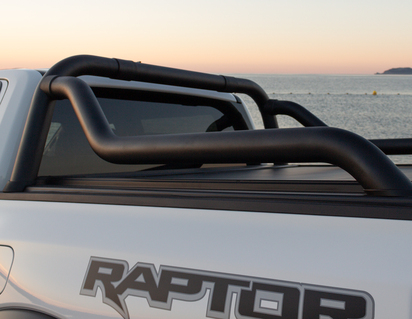 Arceau de securite exterieur inox finition noire - Verion Sport Design pour Ranger 2023+ Pickup Attitude*
