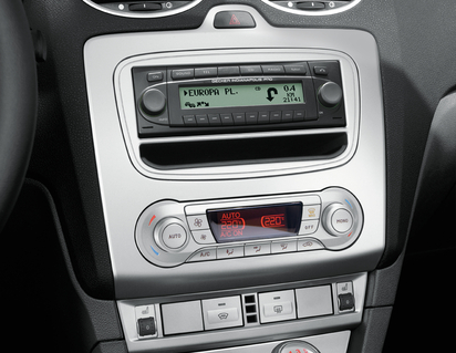 Bezel for DIN Audio Asphalt Grey